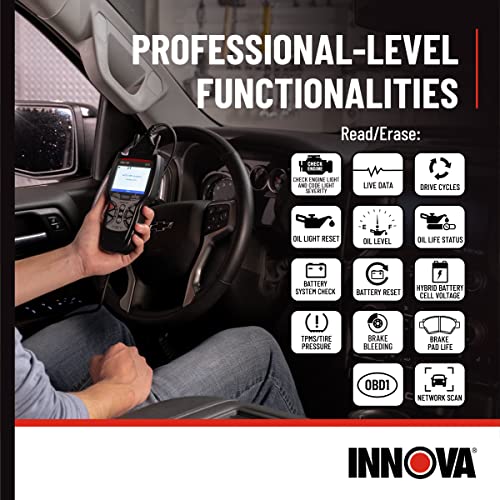 Innova 5610 OBD2 Bidirectional Scan Tool – Understand Your Vehicle, Pinpoint What’s Wrong, and Complete Your Repairs with Less Headache, Updates Included, US-Based Technical Support