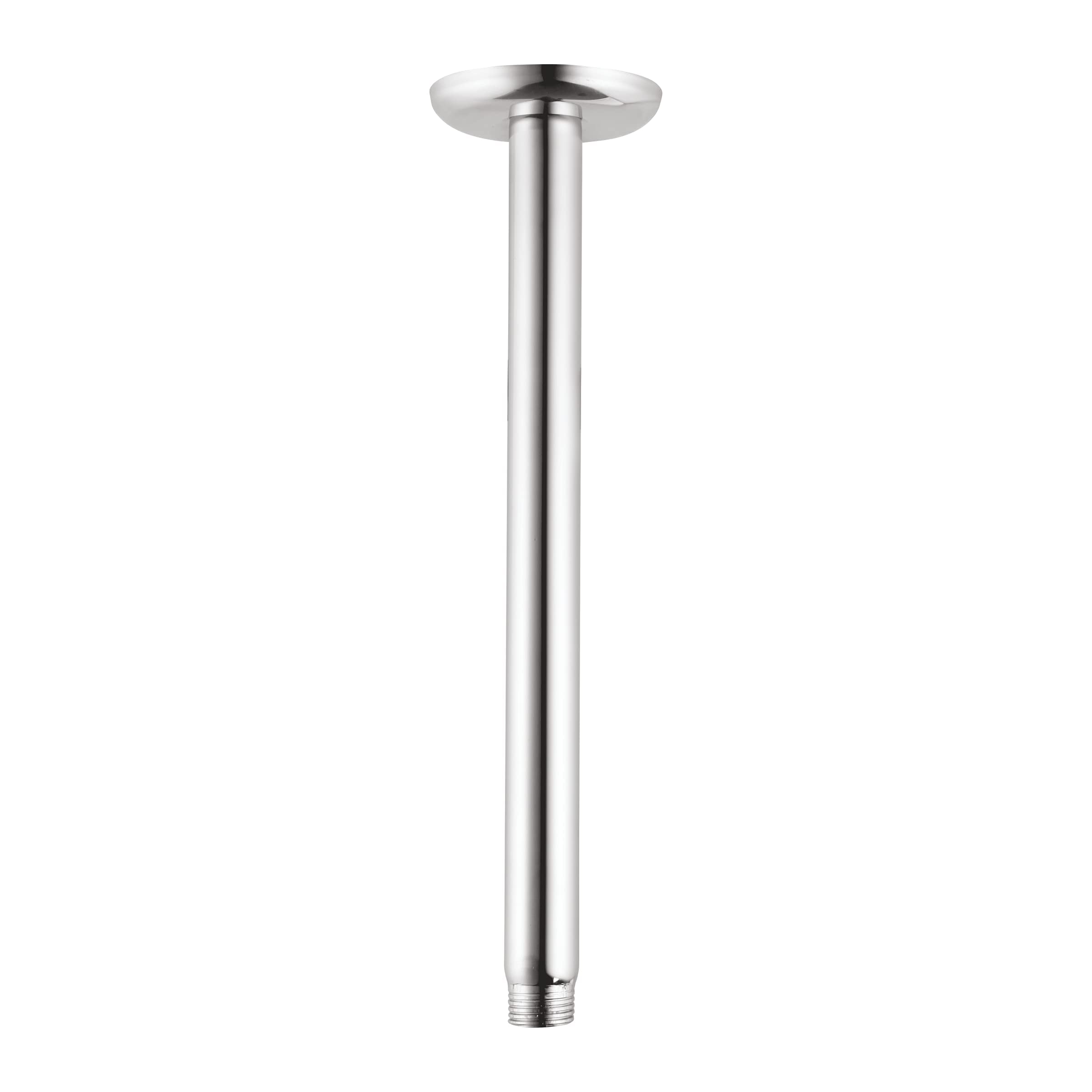 Ruhe Stainless Steel Shower Arm - Chrome Finish -9