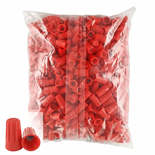 HS UL Listed Red Wire Connectors 500 Pack