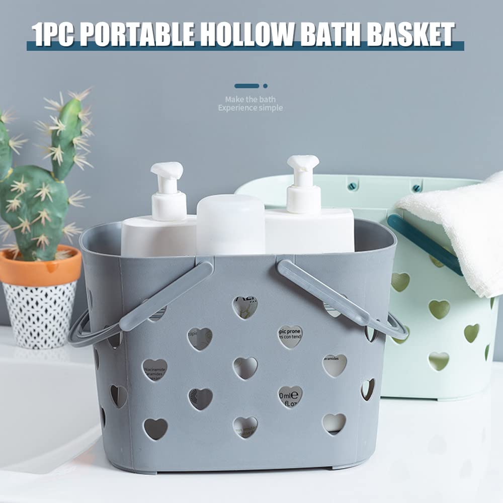 Yulokdwi Duschkorb Faltbar - Tragbarer Badezimmer Organizer