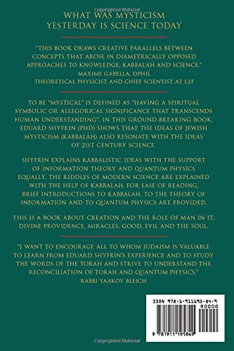 From Infinity To Man: The Fundamental Ideas Of Kabbalah Within The Framework Of Information Theory And Quantum Physics #TOP1