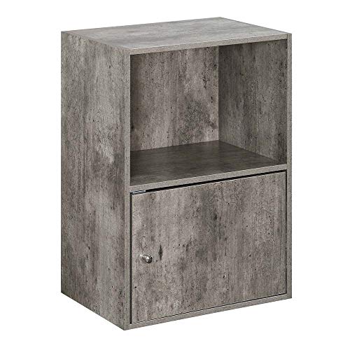 Convenience Concepts Xtra Storage 1 Door Cabinet, Faux Birch #TOP4