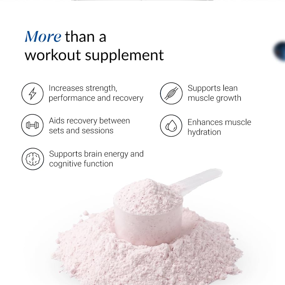 Image of NUTROVA Creatine Monohydrate (Berry) | 100% Micronised | Third-Party Tested | Supports Strength, Lean Mass & Brain Energy | 0 Calories | 35 Servings | 160g