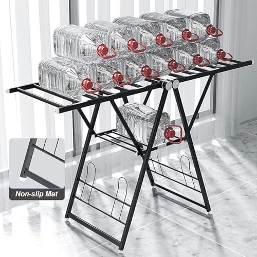 Collapsible Clothes Drying Rack, Portable Hanging Laundry Rack with Large Capacity & Extreme Stability for Clothing（160cm/63in）