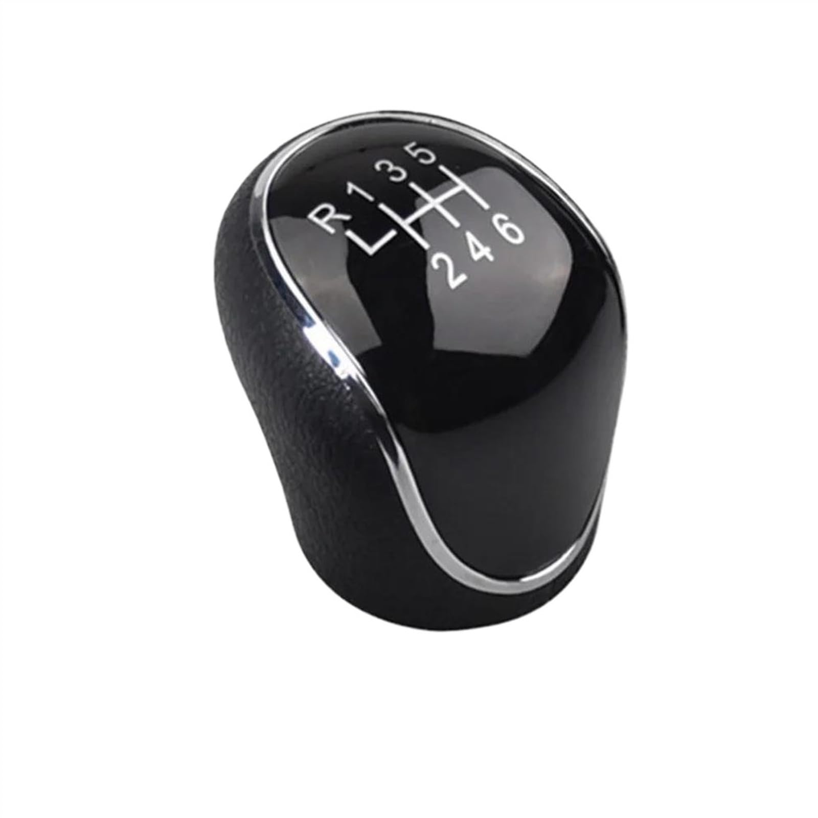 Ltqsiv R123456 Black For Hyundai Ix35 2012 2013 2014 2015 2016 Gear Shift Knob 5/6 Speed Car Gear Shift Knob(R123456 Black)