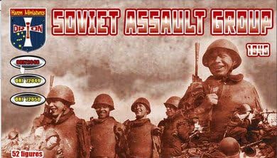 Orion Plastic Model Figures Soviet Assault Group,1945 1/72 72048