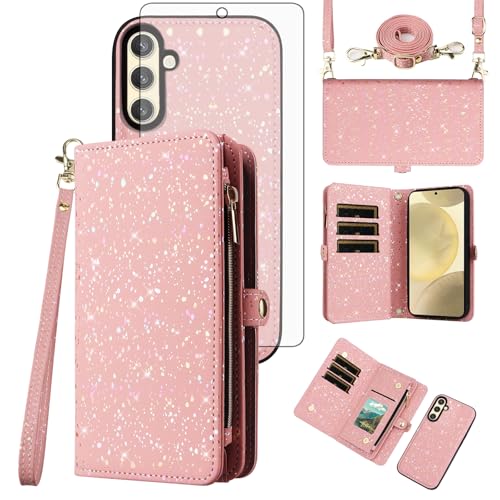 Coque portefeuille Samsung S24 S25 5G idéale pour sorties sans sac encombrant