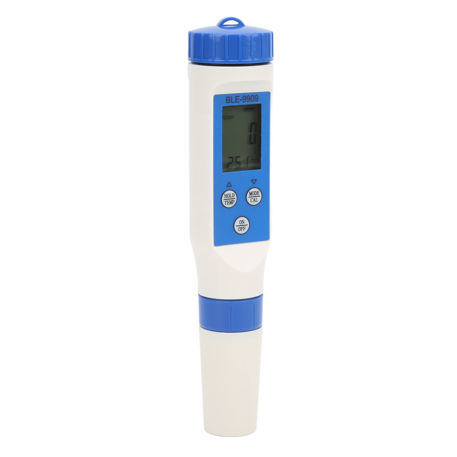 Probador de Calidad del Agua, Ph TDS EC Salinity Temperatura 5 en 1 Metro, con Electrodo de Vidrio de Alta Sensibilidad, para Acuarios de Laboratorios Piscinas