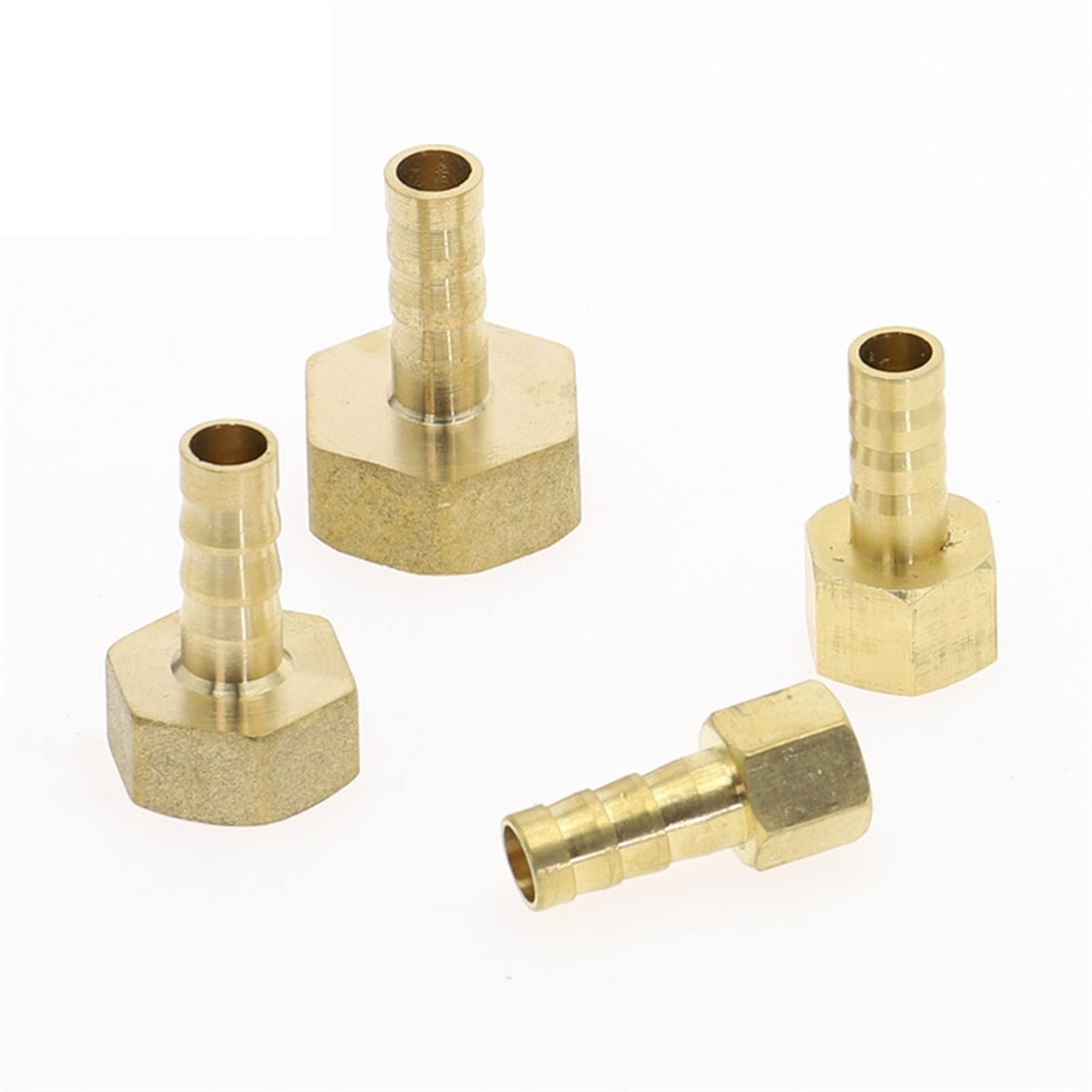 DOLUNTO 2PCS Raccordi For Tubi In Ottone Barb Tubo Raccordo Di - Foto 7