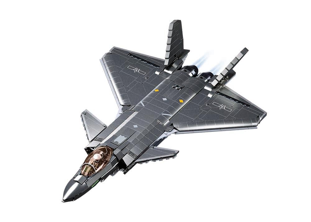 Sluban M38-B1187 J20 Stealth Aircraft