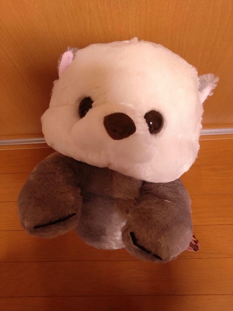 新品　うきうきらっこBIG　らいちゃん　ぬいぐるみ　ビッグ　ラッコ 新品 うきうきらっこBIG らいちゃん ぬいぐるみ ビッグ ラッコの