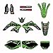 Pegatina Gráfico del Equipo Kit Pegatinas de calcomanías de Fondo gráfico Completo Kawasaki KXF450 KLX450F KXF 450 KLX 450F KLX 450 F 2006 2007 2008 (Color : Blank)
