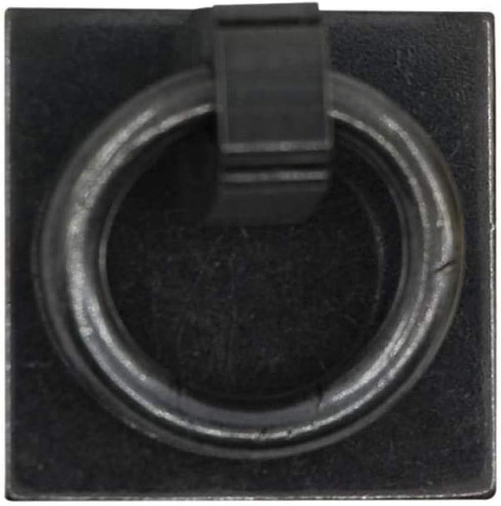 Chinese Copper Knocker, Furniture Handle Wardrobe Drawer Handle Antique Pull Ring - Brass - A (Black C) (Black B)