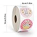1000pcs Easter Stickers, Happy Easter Egg Bunny Roll Sticker, Round Waterproof Holiday Sticker for kids, Easter Decorations Wall Window Party Bag Supplies Gift