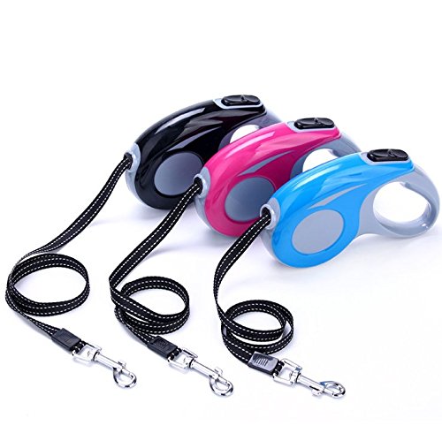image for TrustyPaw Retractable Dog Leash - Adjust the Length with Greater Ease 