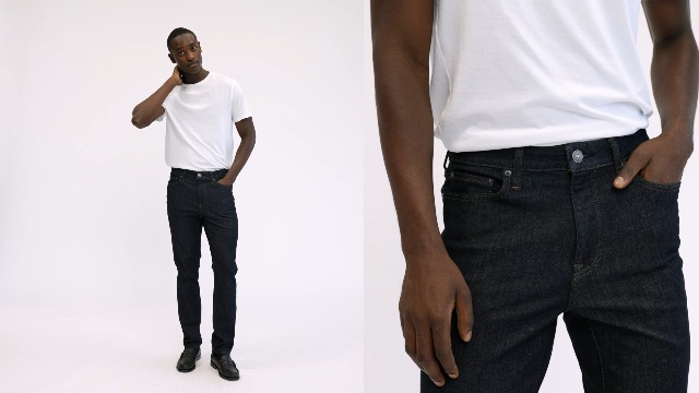 EXPRESS Men's Slim Hyper Stretch Jeans – Upgraded Flex Denim with