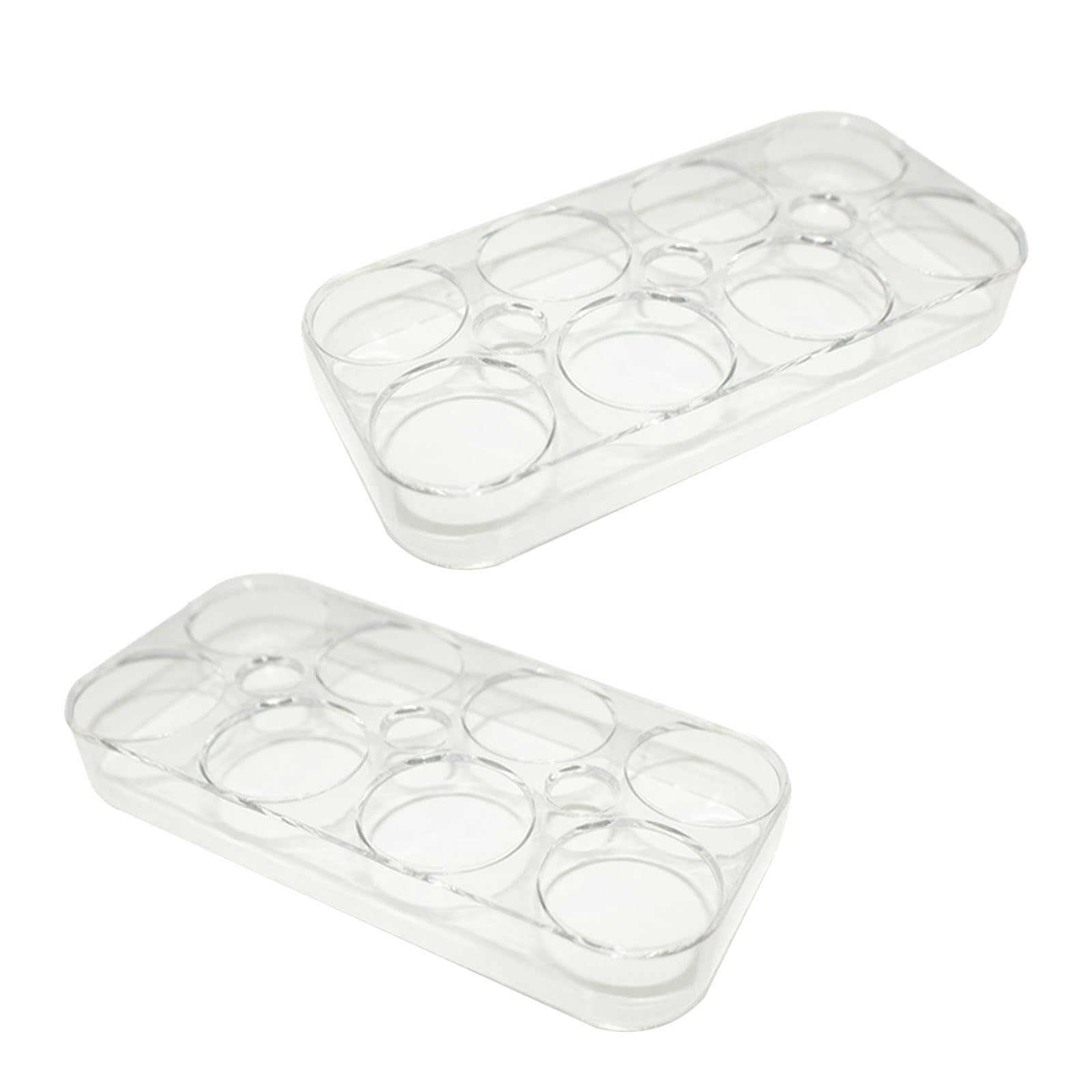 MALSSE Space Saving Refrigerator Eggs Holder with Visible Inventory Design and Reinforced ABS Construction Eggs Holder Efficient Refrigerator Storage