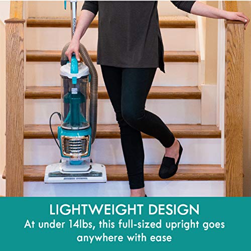 Kenmore-Bagless-Upright-Vacuum-2-Motor-Power-Suction-Lightweight-Carpet-Cleaner-with-10Hose-HEPA-Filter-2-Cleaning-Tools-for-Pet-Hair-Hardwood-Floor-Green-2-Liters Kenmore Bagless Upright Vacuum 2 Motor Power Suction Lightweight Carpet Cleaner with 10Hose HEPA Filter 2 Cleaning Tools for Pet Hair Hardwood Floor Green 2 Liters