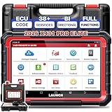 LAUNCH X431 PRO Elite [2026 New Model] Fully Functional Bidirectional Scanner with CANFD&DOIP,ECU Code,38+ Resets,FCA AutoAuth,Full System Scanner for All Cars,2-Year Update