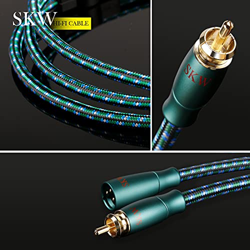 Skw Entry Level Hc Series Single Xlr Male To Rca Male Cable 6.5Ft/2M (1 Cable) #TOP6