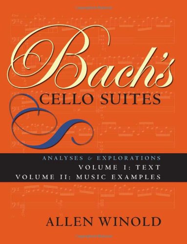 Bach's Cello Suites Vol 1