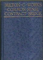 Common Sense Contract Bridge B000865SJY Book Cover