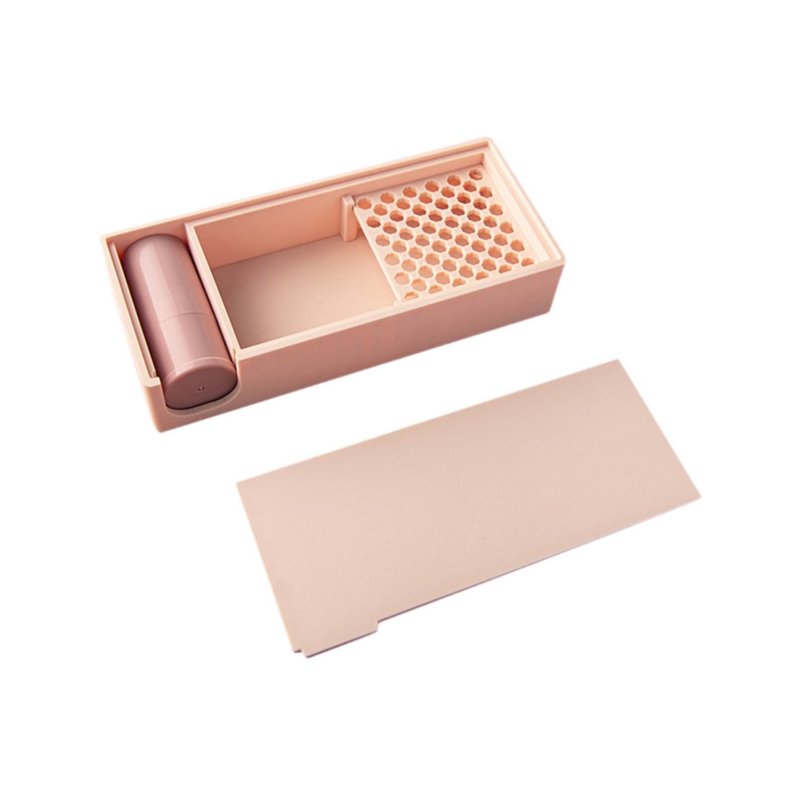 Scatola per tapper di amido di mais, pratico contenitore per stampaggio di argille per argilla polimerica albicocca, strumenti e set per ceramiche, artigianato