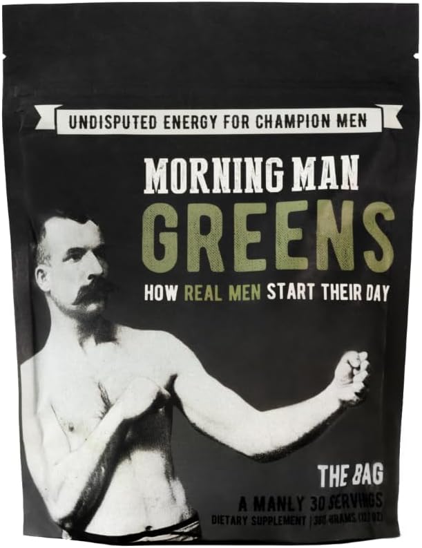 Best Tasting Greens - Mezcla de superalimentos probióticos de 95 mg de cafeína, comienza tu mañana, más de 75 vitaminas, extractos de té verde y