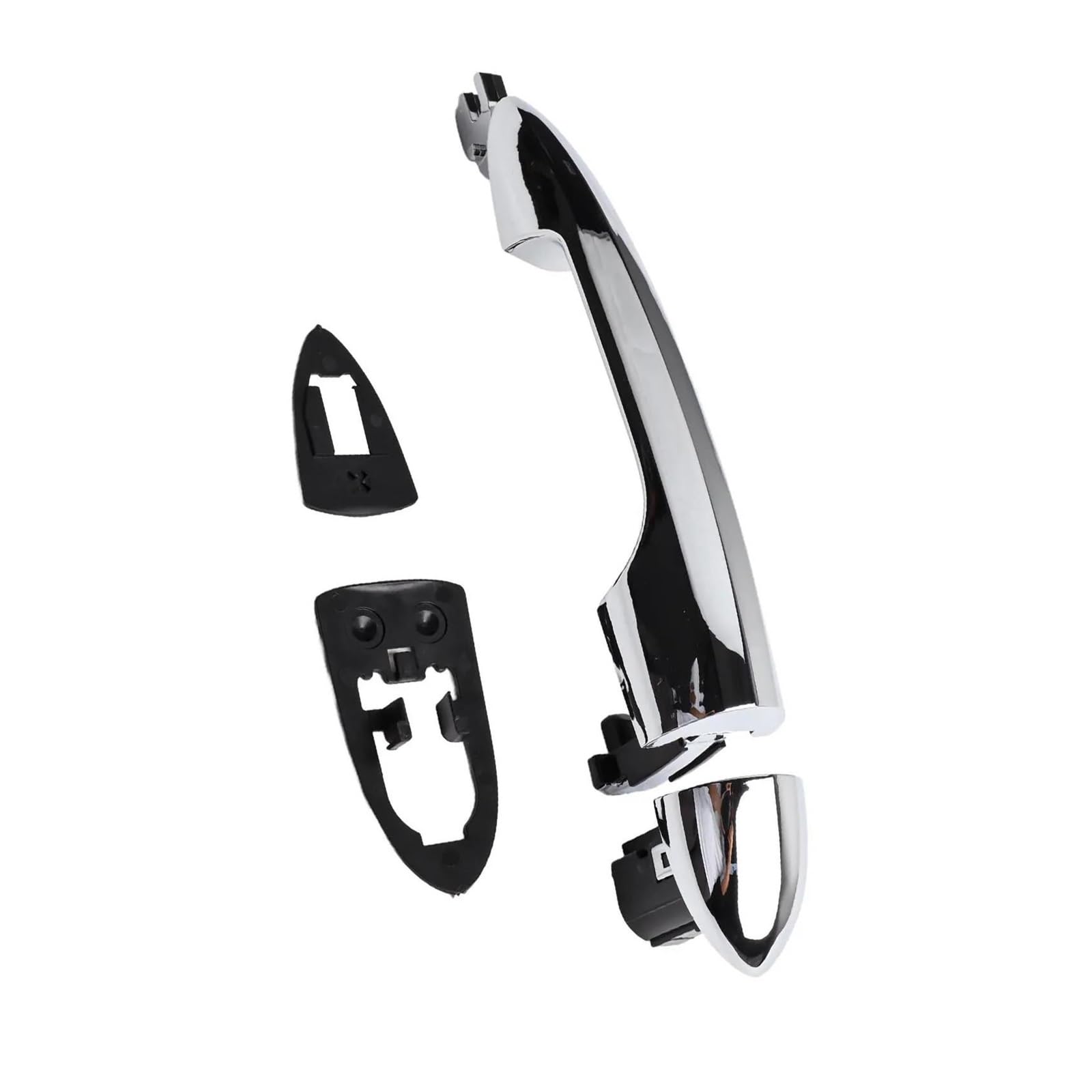 LOLHOIKILM Car Door Handle Covers for Lancia for Ypsilon for MK3 2011-2020 156099956 156088218 156084182 1pcs Cars Doors Handles Without Holes Car Exterior Door Handle Trim Styling Accessories