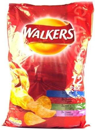 WalkersVariety Crisps 12 Pack 350g