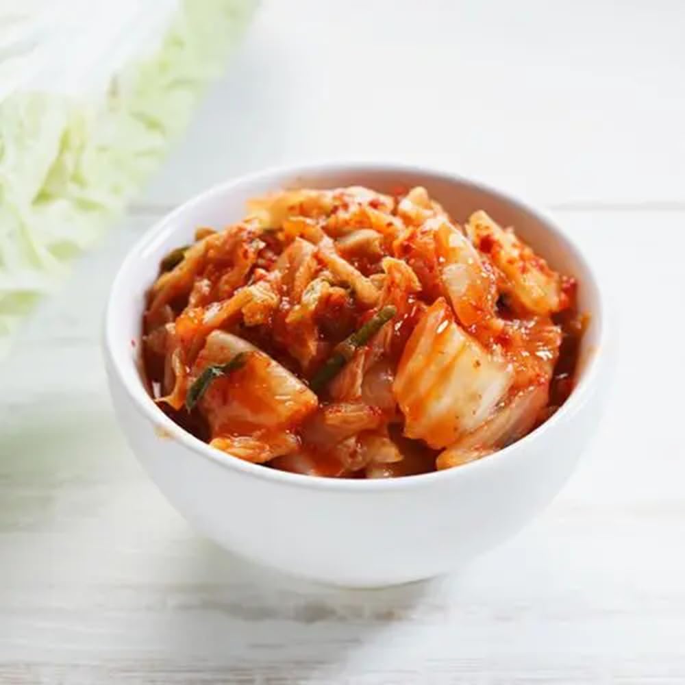 YIJIA | Kimchi Coreano Conservado Botella 410g – Una Delicia Fermentada Vegana y sin Gluten (4 Botella) — view 5