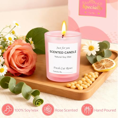Geschenke für Frauen,Geschenk Freundin Geburtstag mit Weinglas,Duftkerzen and Schlüsselanhänger,Personalisierte Geschenk für Beste Freundin,Kleine Geschenke für Adventskalender,Weihnachtsgeschenke