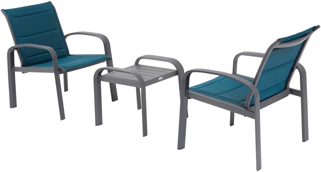 Hespéride Elyn Duo Garden Furniture Set Duck Egg Blue & Graphite