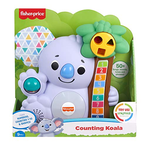 Fisher-Price Linkimals Counting Koala - UK English Edition, muzikaal leerspeelgoed met dierenthema voor baby en peuter… - Image 8