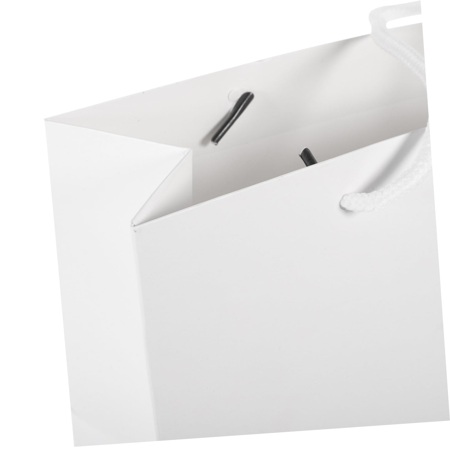 Zerodeko 20 Bolsas de Regalo de Papel en Color Claro con Asa Ligera, Contenedor de Galletas y Bolsas de Golosinas para Baby Showers y Fiestas de Té, Tamaño 24x17x10 Cm