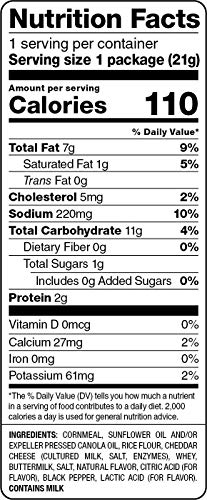 Pirate's Booty Cheddar Blast Cheese Puffs, Gluten-Free, Kids Snacks, 0.75oz (16ct)