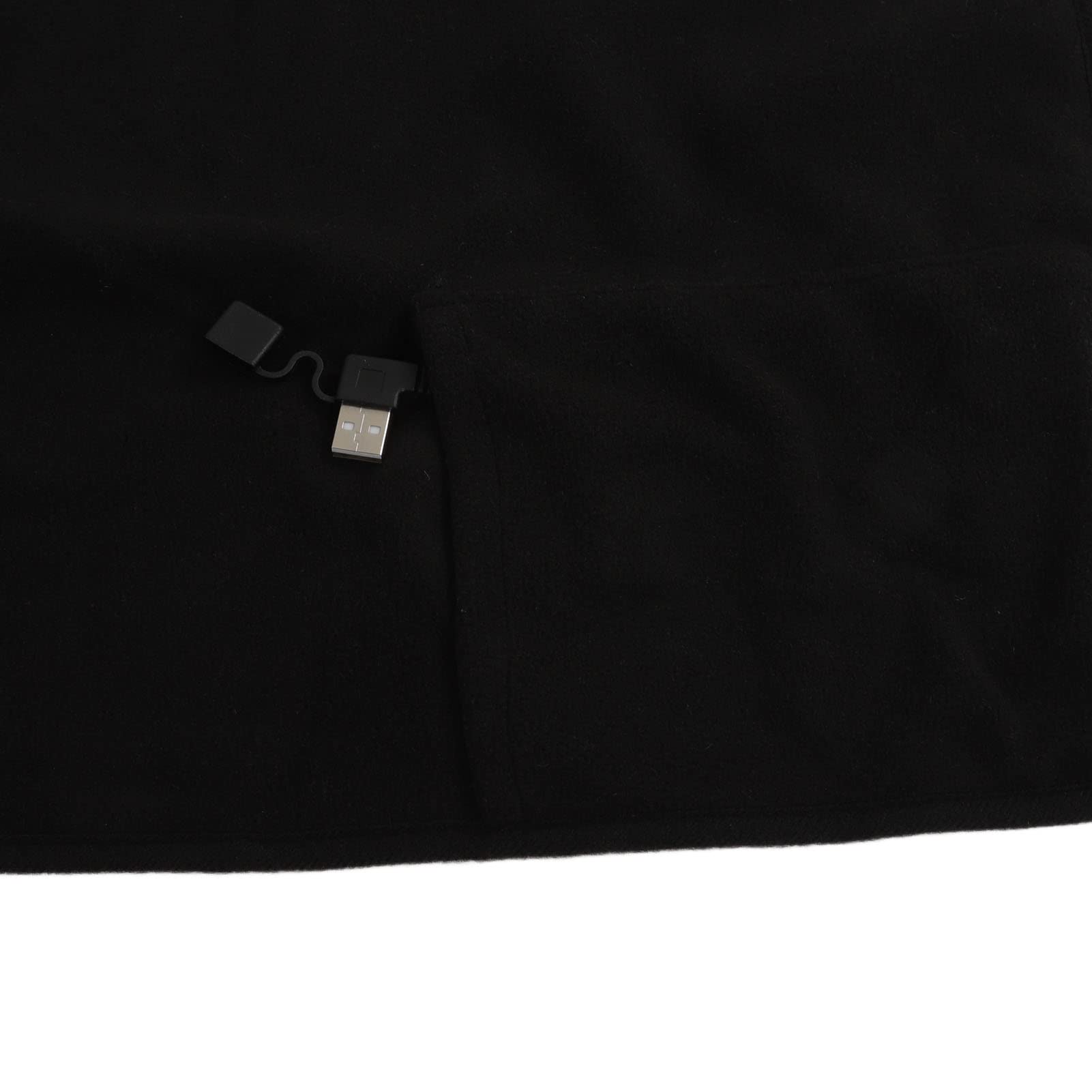 Alomejor Coperta Elettrica USB Riscaldamento Veloce, Plaid Termico,