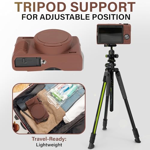 Funda de silicona para Canon PowerShot G7X Mark III miniatura 5