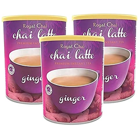 Royal Tea Ginger Chai Instant Tea Tub Cover