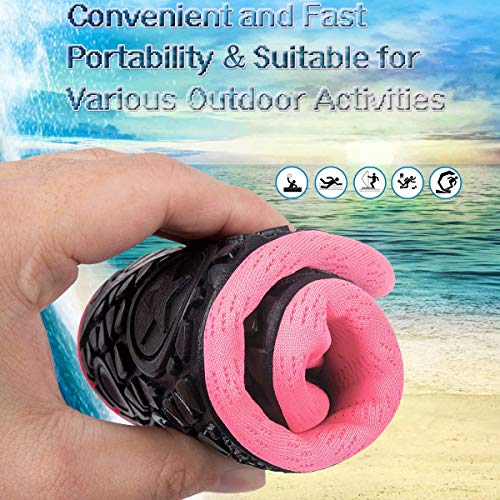 Image of YALOX Water Shoes Women's Men's Outdoor Beach Swimming Aqua Socks Quick-Dry Barefoot Shoes Surfing Yoga Pool Exercise