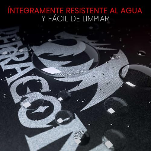 P032 Flick XL, Mousepad, per il mouse, con bordi cuciti, resistente all'acqua, per il lavoro, i giochi, l'ufficio, la casa - Mousepad - Immagine 4