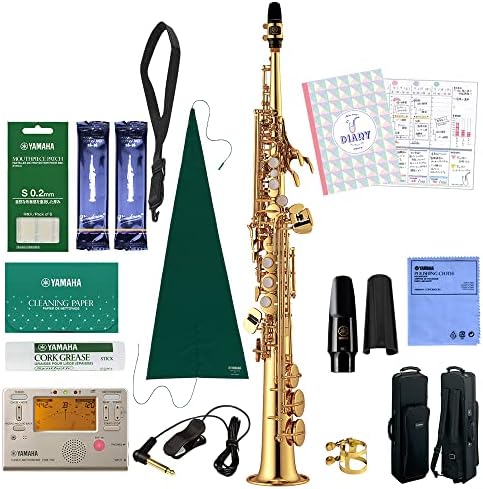 Amazon | YAMAHA YSS-475 ソプラノサックス 初心者セット チューナー 