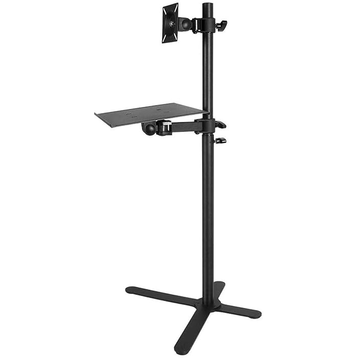 Buy Universal Swivel Table Top TV Stand Stainless Steel Bed TV Floor