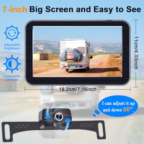 7 Inch Wireless Backup Camera