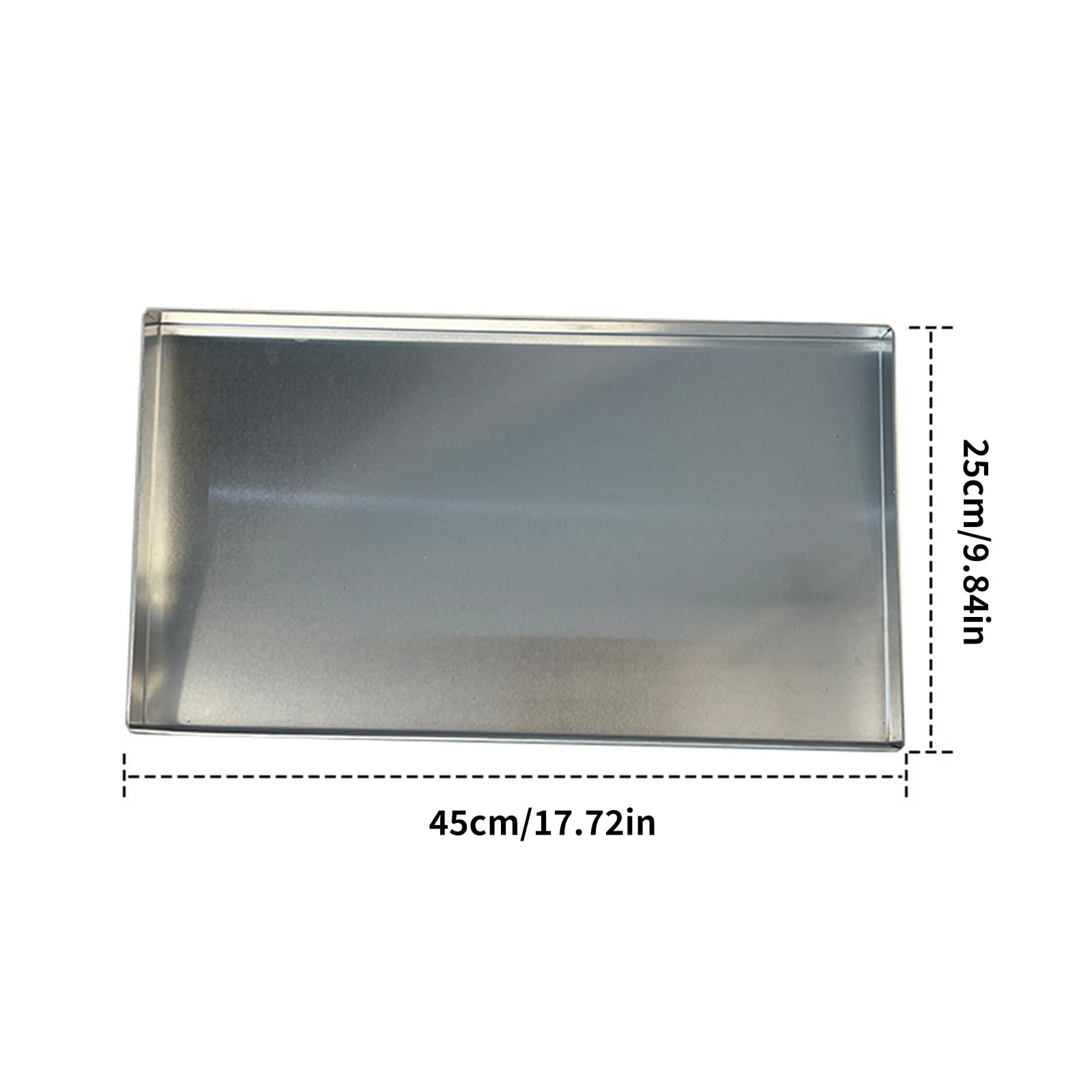 Rôtissoire en aluminium robuste avec équipement de cuisson de cuisine à conduction thermique uniforme adaptée four et gril Feuille à biscuits en alliage d ' aluminium