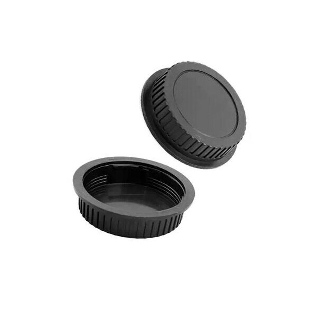 Dengpin Rear Lens Cover and Camera Body Cap Set for Sony E-Mount A6000 A5100 A5000 NEX-7 NEX6 NEX5 NEX3 A7 A7R A7M2 NEX-5R NEX5T NEX-5C 5N 3N F3
