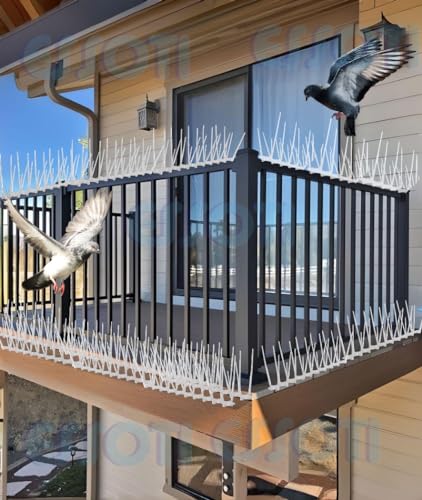 Image of Essoti Store Pigeon Bird Control Spike Set of 50 Pieces for AC Outdoor Unit (Set of 50 Pcs)