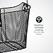 Schwinn Quick Release Wire Basket, Easy Assembly Fits Most Adult Bike Handlebars, Weather Resistant, Durable, With Top Folding Handle, Mounting Hardware Included, Bicycle Accessories, Black.