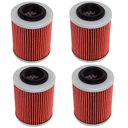 Filtro de óleo para acessórios de motocicleta ATV 400 450 500 570 650 800 800R 850 1000 Outlander H.