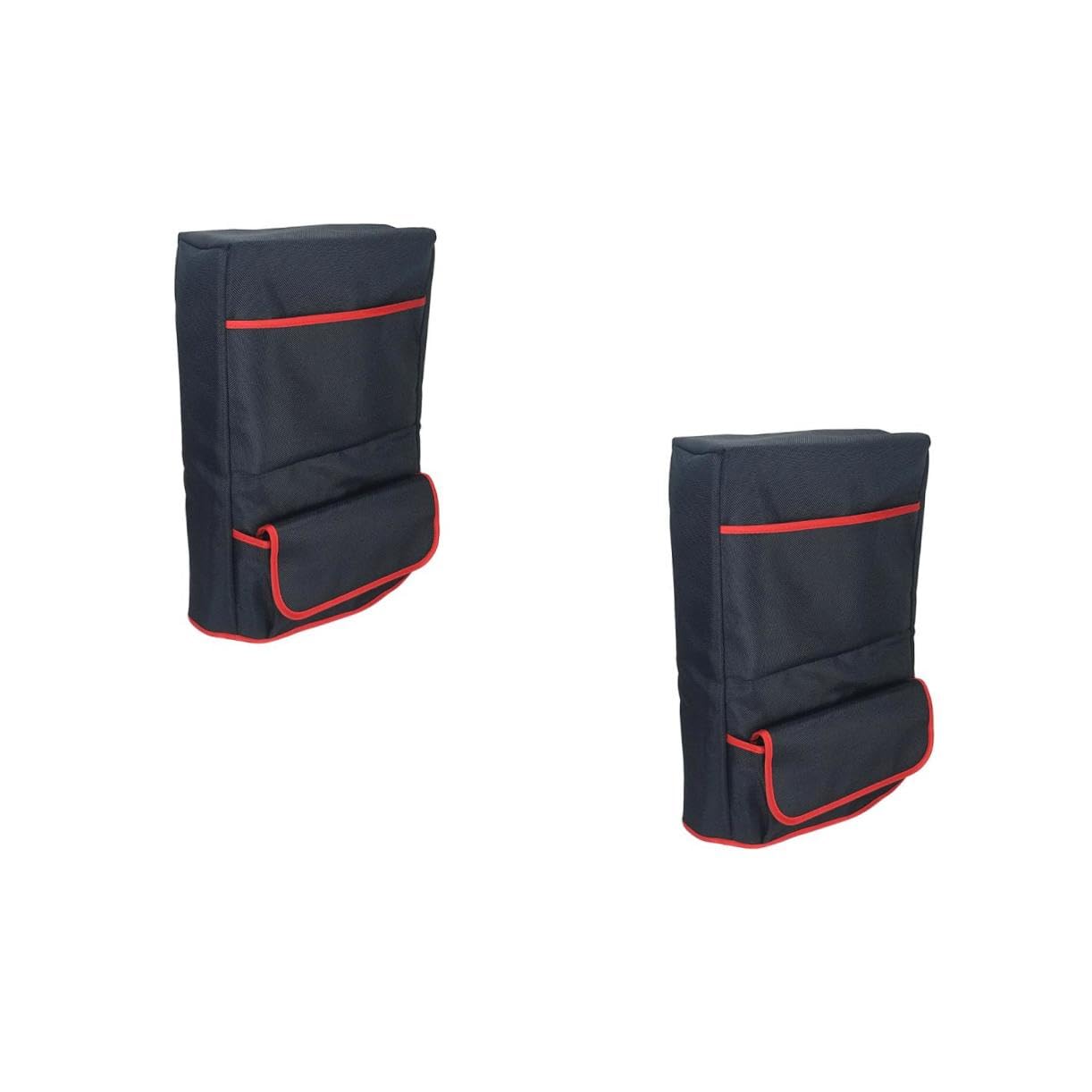 2 Pezzi Custodia Compatta per Console e Accessori Borsa Portatile Leggera e Durevole Custodia Rigida con Scomparti per Carte Gioco per Viaggi e Protezione Sicura di Controller e